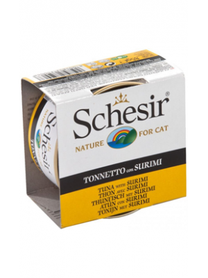 SCHESIR GATO ATUM COM SURIMI 85GR